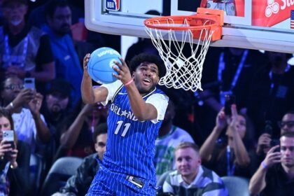Magic's Jase Richardson suffers scary fall during dunk contest