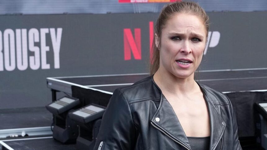 Ronda Rousey makes surprise appearance at AEW Revolution
