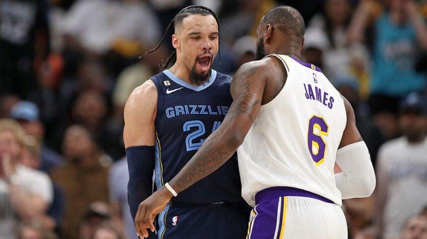 LeBron James' biggest hater was courtside to potentially witness The King's last NBA game