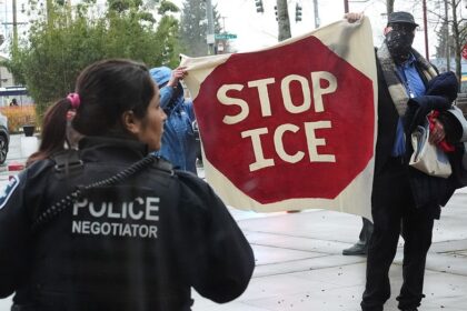 'Spokane 3' protesters convicted on federal conspiracy charges for blocking ICE transfer in Washington