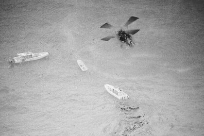 WATCH: Black Hawk assists takedown of massive cocaine haul off coast of Puerto Rico