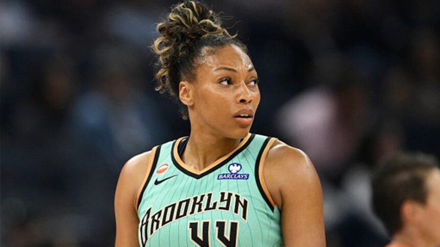 Flying sneaker gets Liberty star ejected in bizarre finish that leaves WNBA fans in disbelief