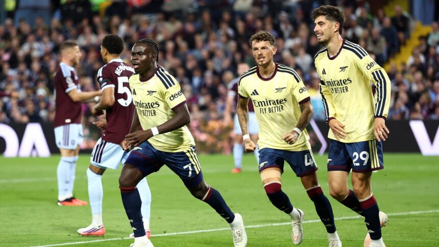 Bukayo Sakas Lone Goal Keeps Arsenal Undefeated In Premier League